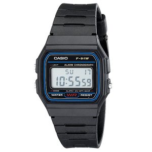Rokas pulkstenis Casio F-91W-1SDG
