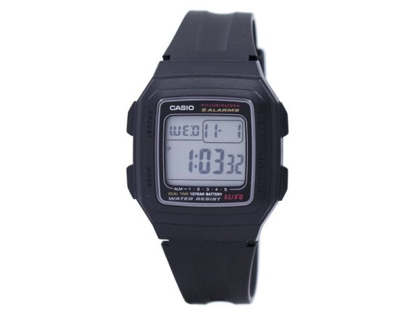 F-201WA-1ADF Rokas pulkstenis Casio F-201WA-1ADF